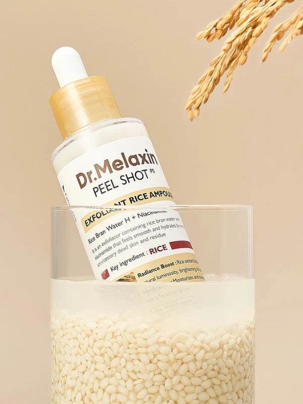 Dr. Melaxin Peel Shot Exfoliating White Rice Ampoule (80ml)