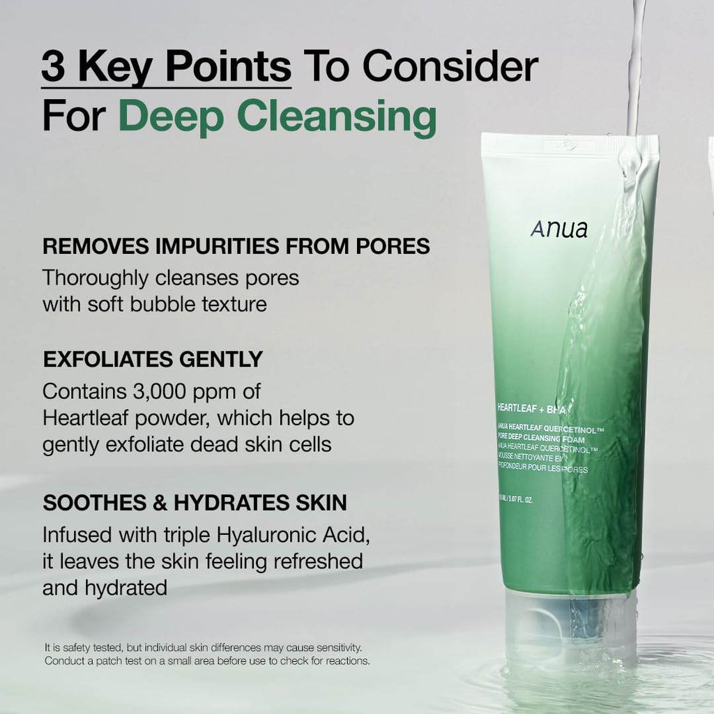 Quercetinol Pore Deep Cleansing Foam